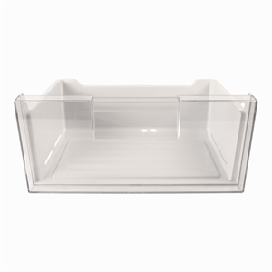 Skuffe i fryseskab fra Gram og Vestel.